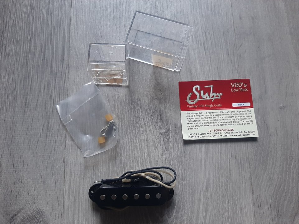 Pastilla SUHR V60 LP neck position. de segunda mano · Foto 4 de 4 · Albacete · 75 €