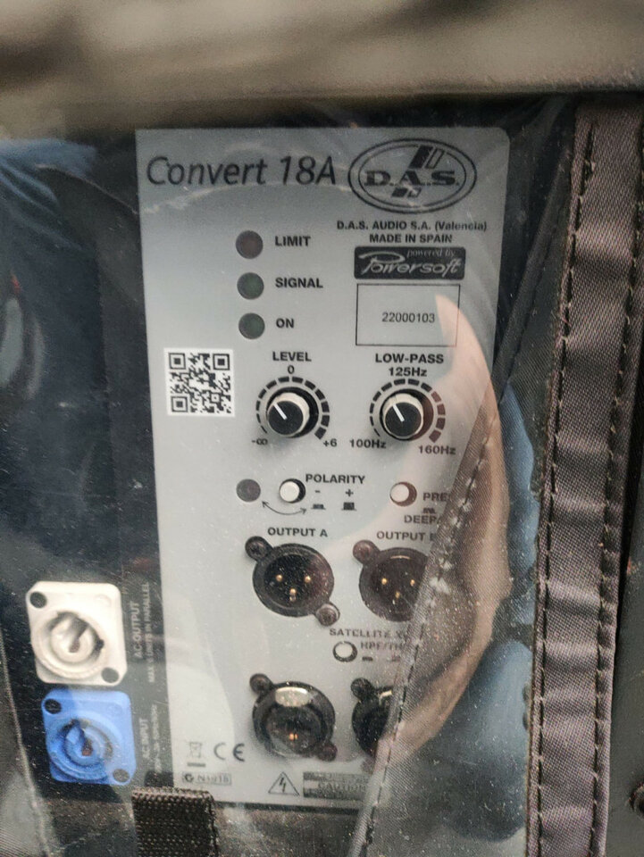 Line array Das Convert 12A