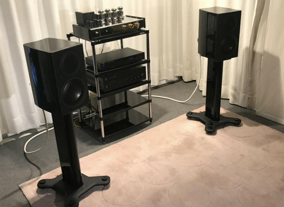 Altavoces Monitor Audio Platinum II + Stands