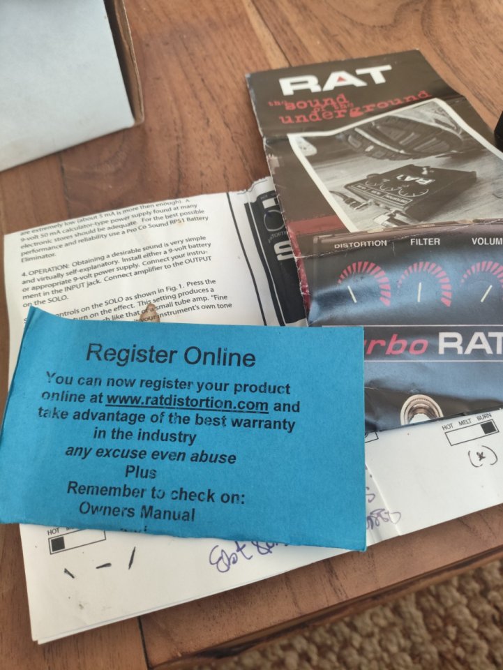 Rat Solo distorsión de proco de segunda mano · Foto 2 de 7 · Alicante · 160 €