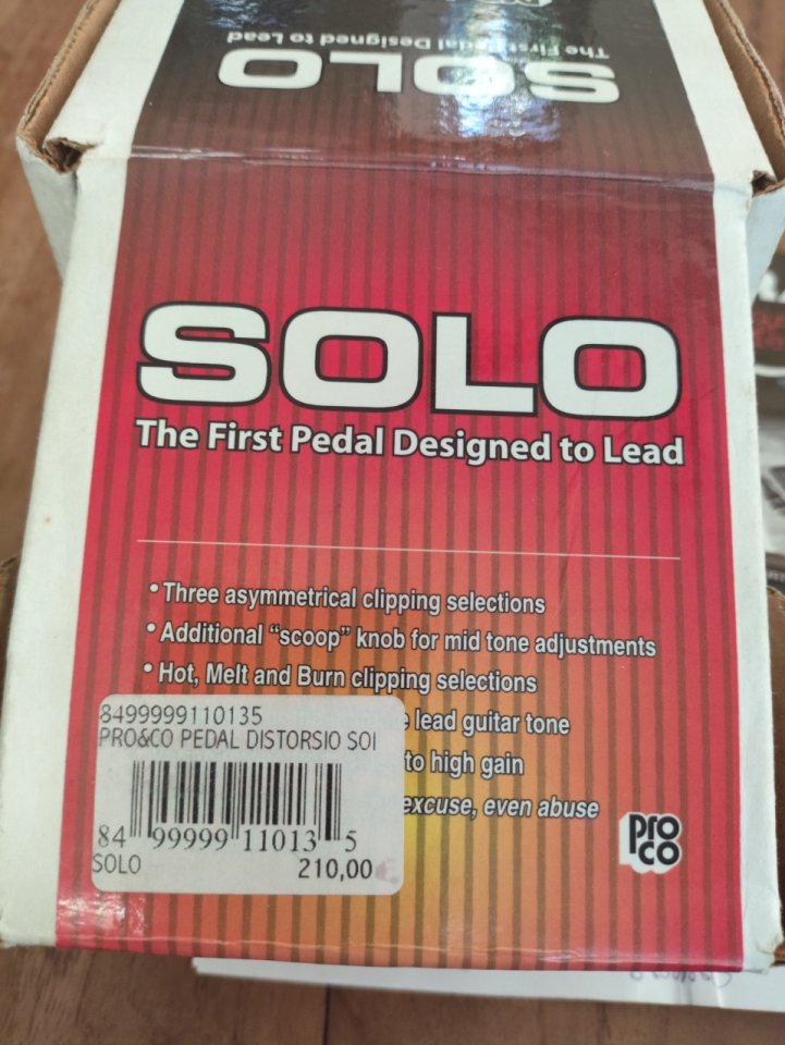 Rat Solo distorsión de proco de segunda mano · Foto 3 de 7 · Alicante · 160 €