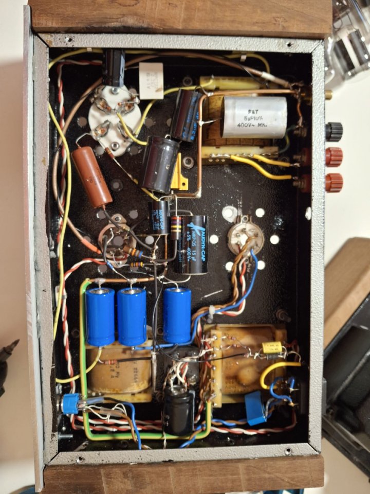 Pareja de etapas a válvulas 300B Clase A