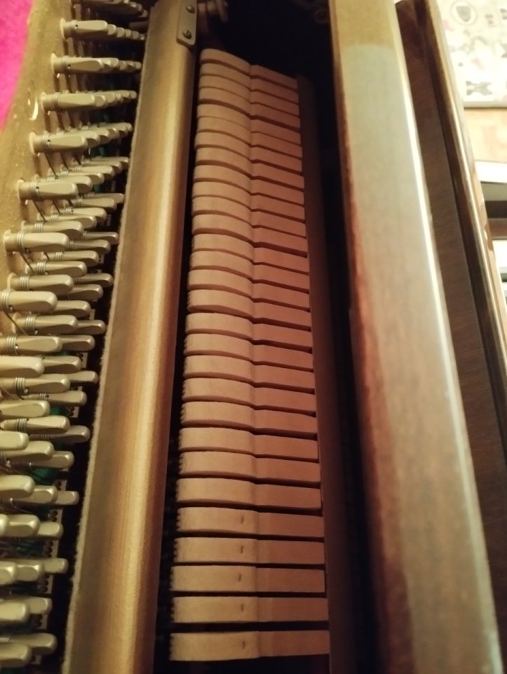 Piano Rosler, 113, nogal