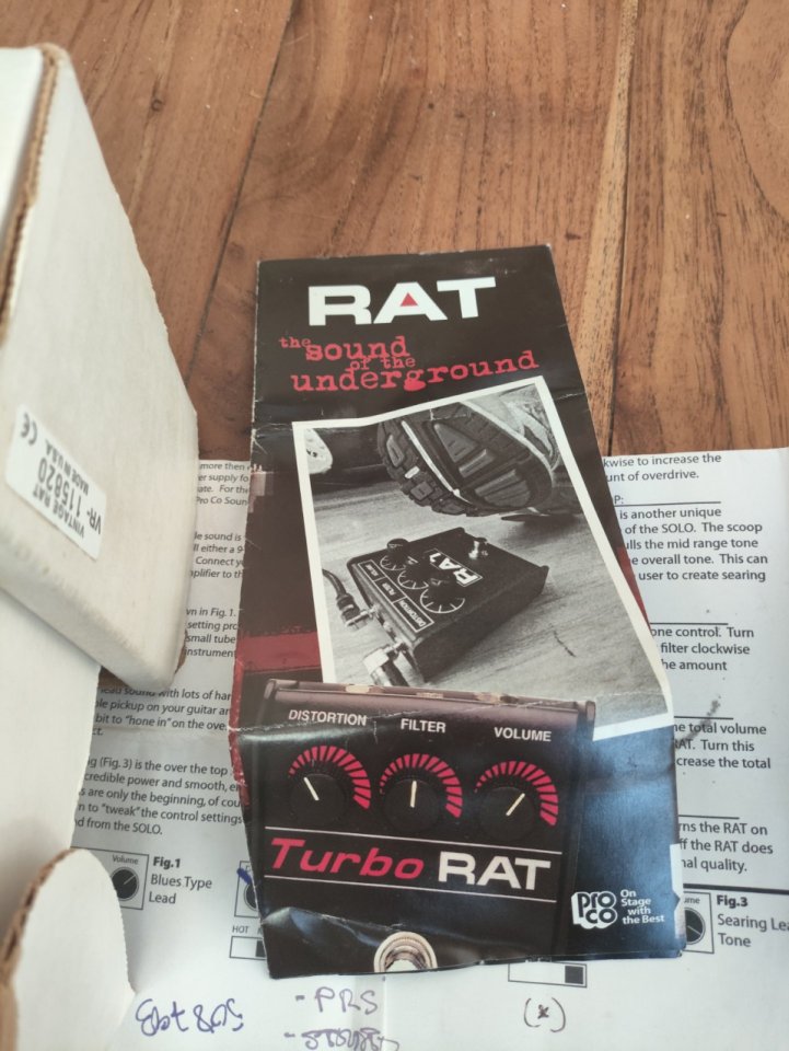 Rat Solo distorsión de proco de segunda mano · Foto 4 de 7 · Alicante · 160 €