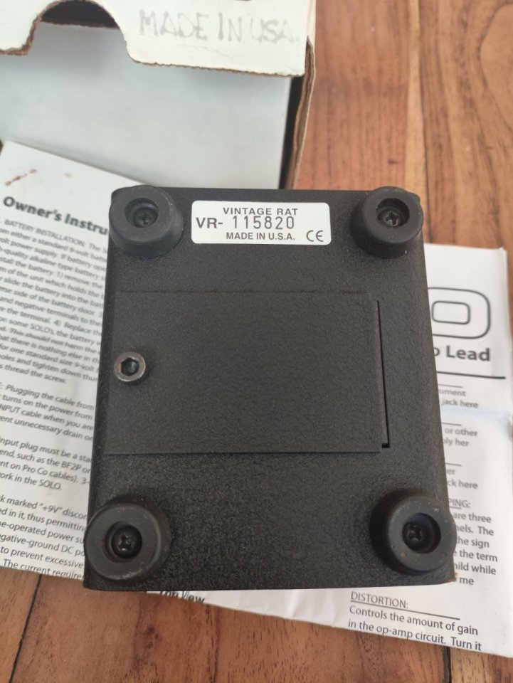 Rat Solo distorsión de proco de segunda mano · Foto 6 de 7 · Alicante · 160 €