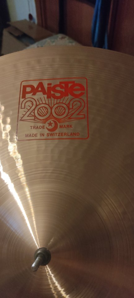 Ride Paiste 2002 medium 20". Rebajado