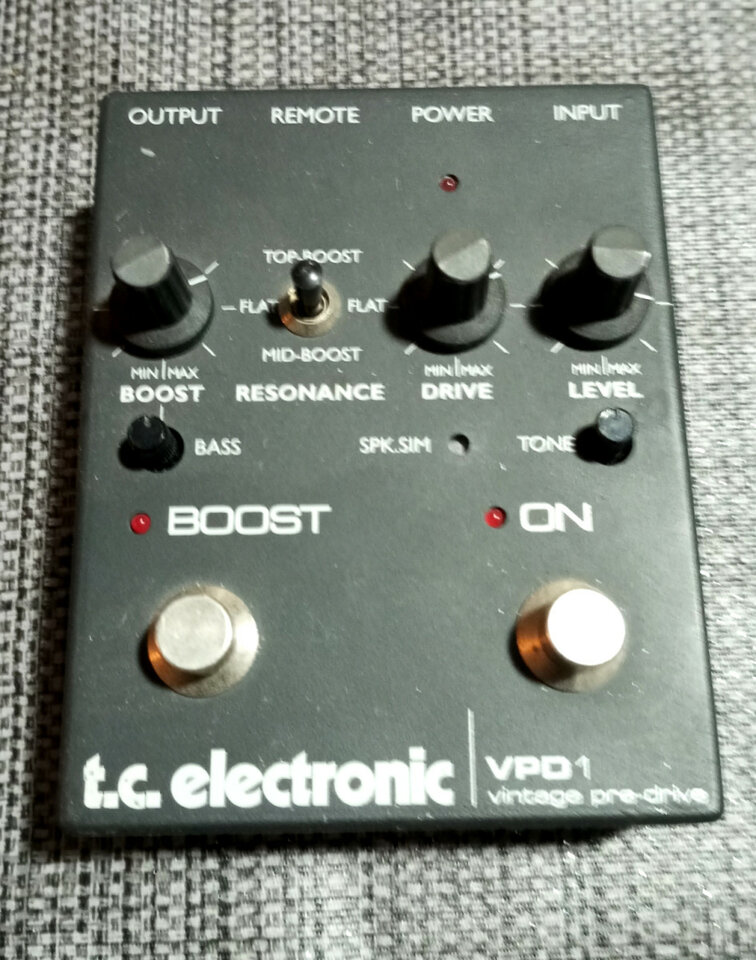 T c electronic vpd1 vintage pre-drive