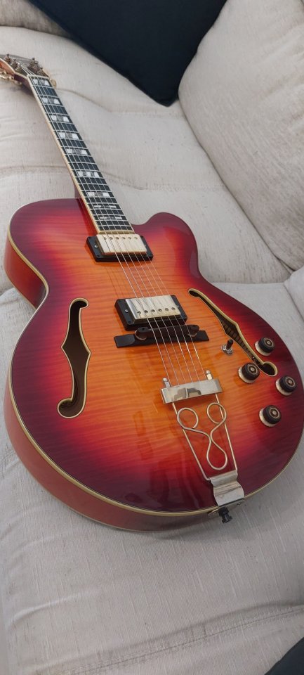 Ibanez af155 awb hollow jazz artcore