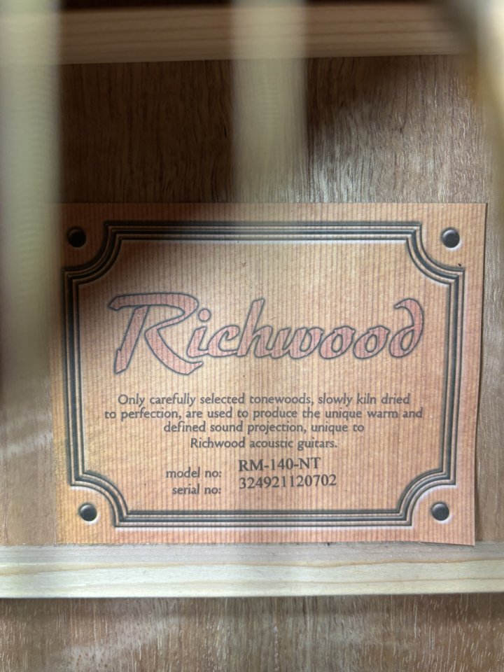 Richwood Hot Club Jazz RM-140 NT