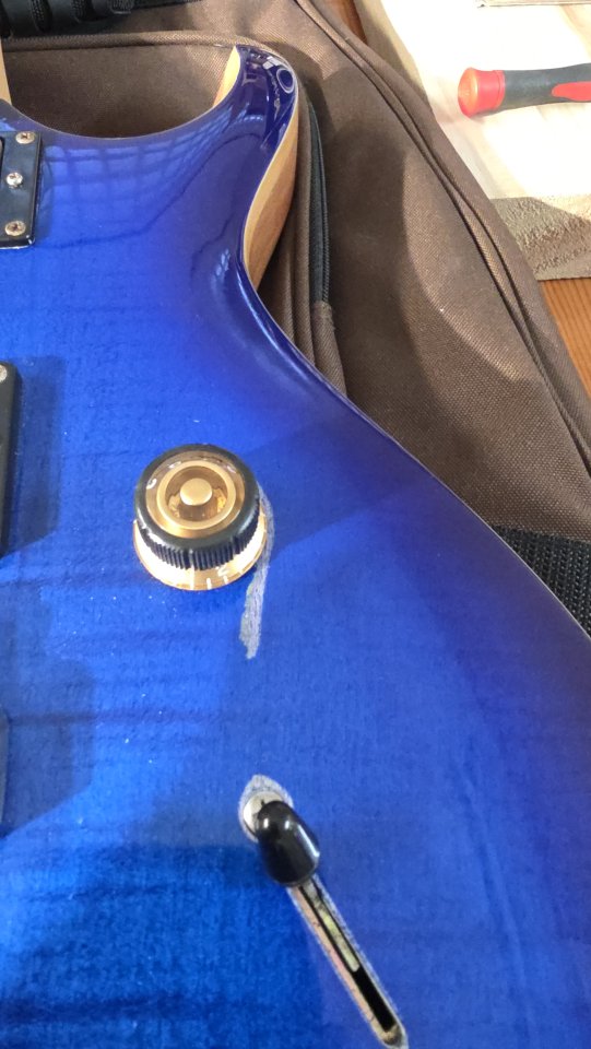 PRS SE custom 24 modificada con estuche gator y funda prs