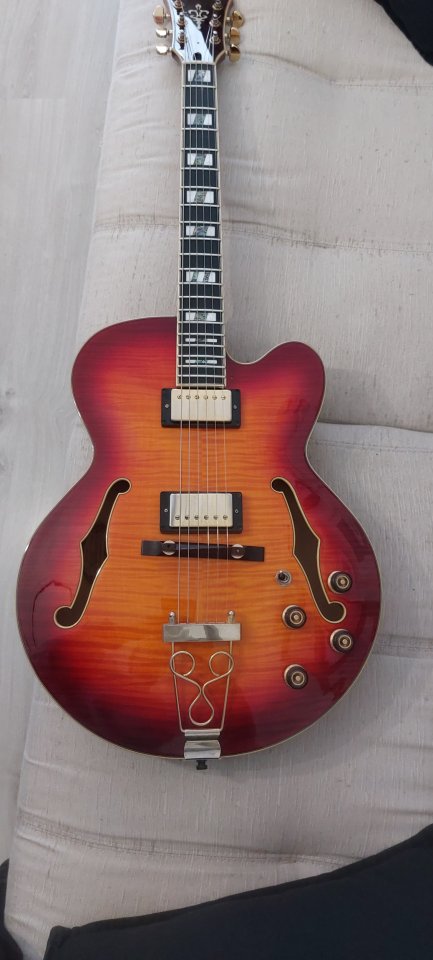 Ibanez af155 awb hollow jazz artcore