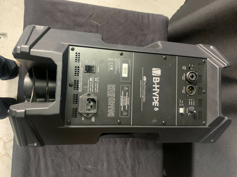 Altavoz amplificado,  dB 8”