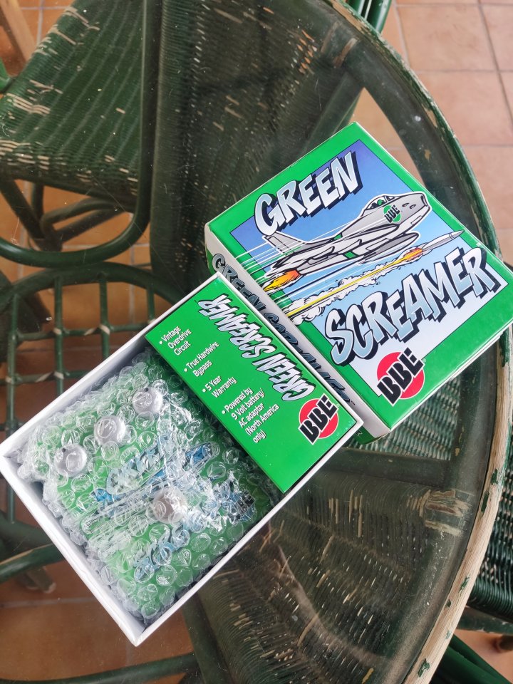 BBE Green Screamer true bypass