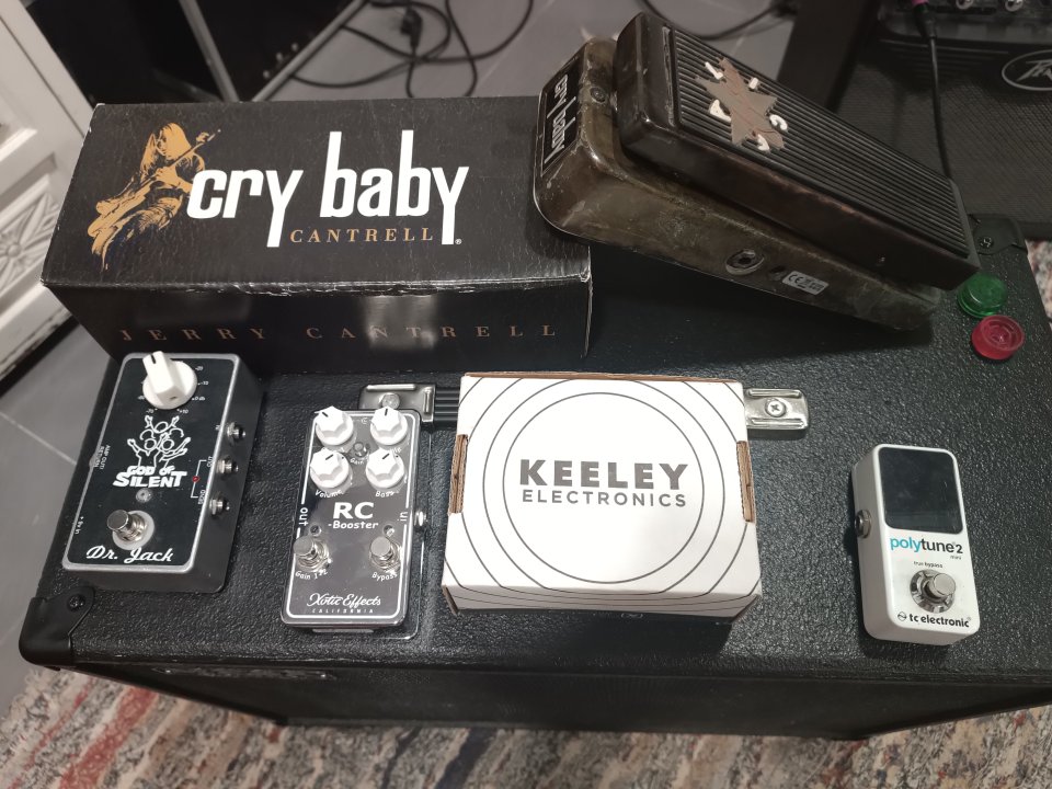 Pedal wah Dunlop cry baby Jerry cantrell