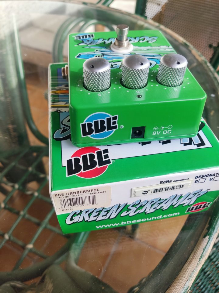 BBE Green Screamer true bypass