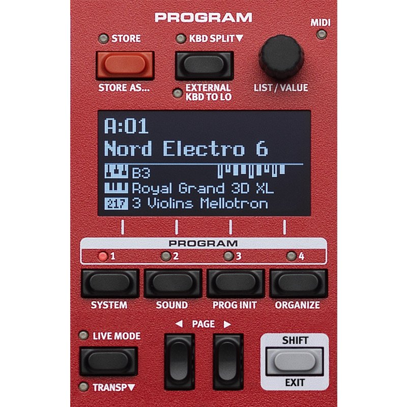 NORD ELECTRO 6D 61 - Nuevo con curso