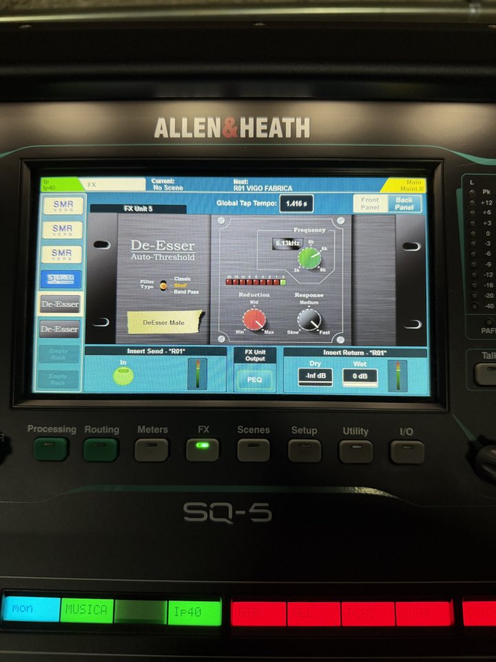 Allen&Heath SQ5 - Con Plugins adicionales de segunda mano · Foto 8 de 10 · Madrid · 2175 €