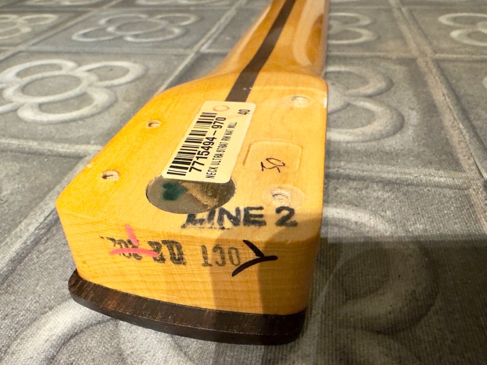 Mástil Fender Stratocaster Ultra