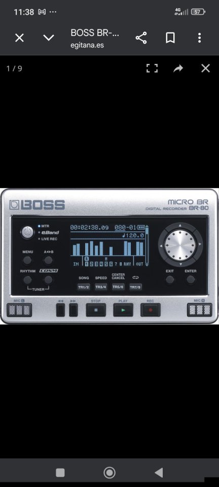 Boss br80 grabadora de segunda mano · Granada