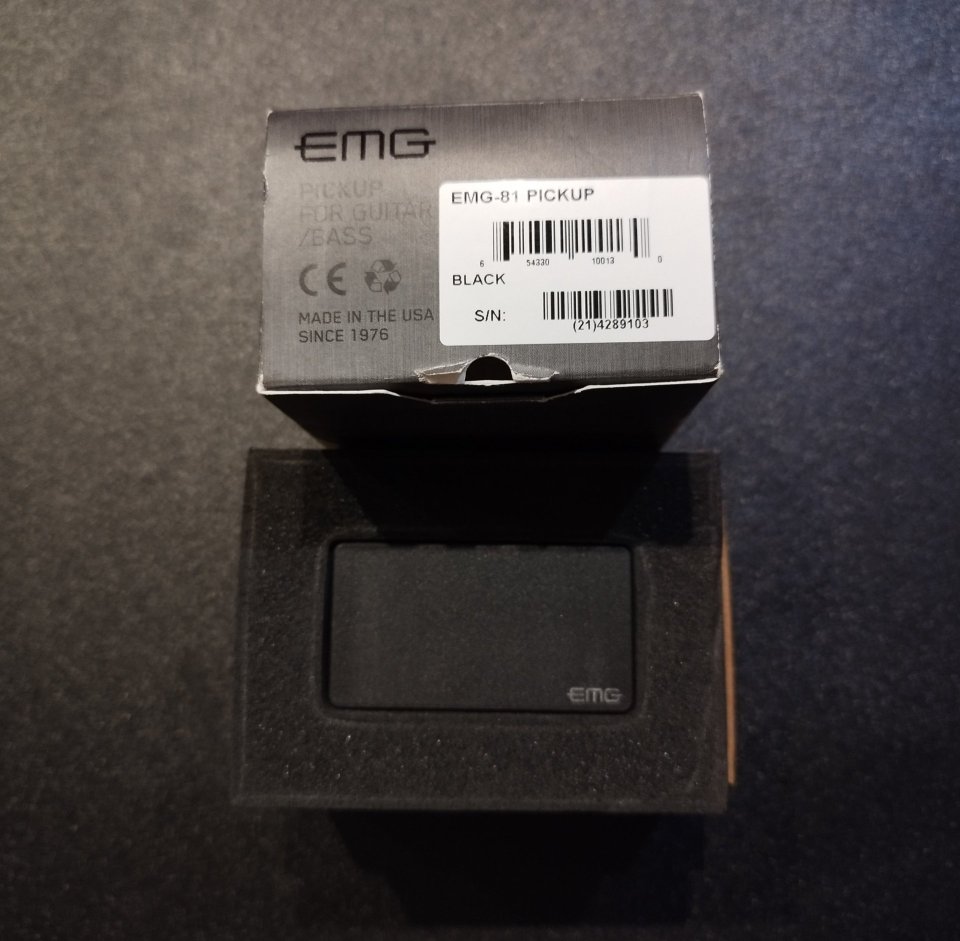 Pastilla EMG 81 -sin electronica-