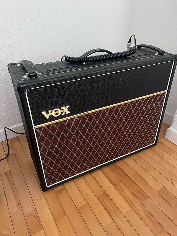 Vox AC30C2X Custom 2-Channel 30-Watt 2x12" Blue Alnico Guitar Combo 2010 - 2019 - Black