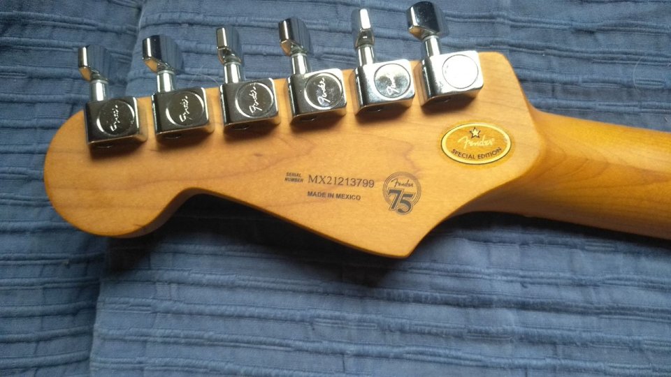 Fender Player serie limitada Arce Tostado + Pastillas TEXAS Special Custom Shop de segunda mano · Foto 3 de 10 · Valencia · 750 €