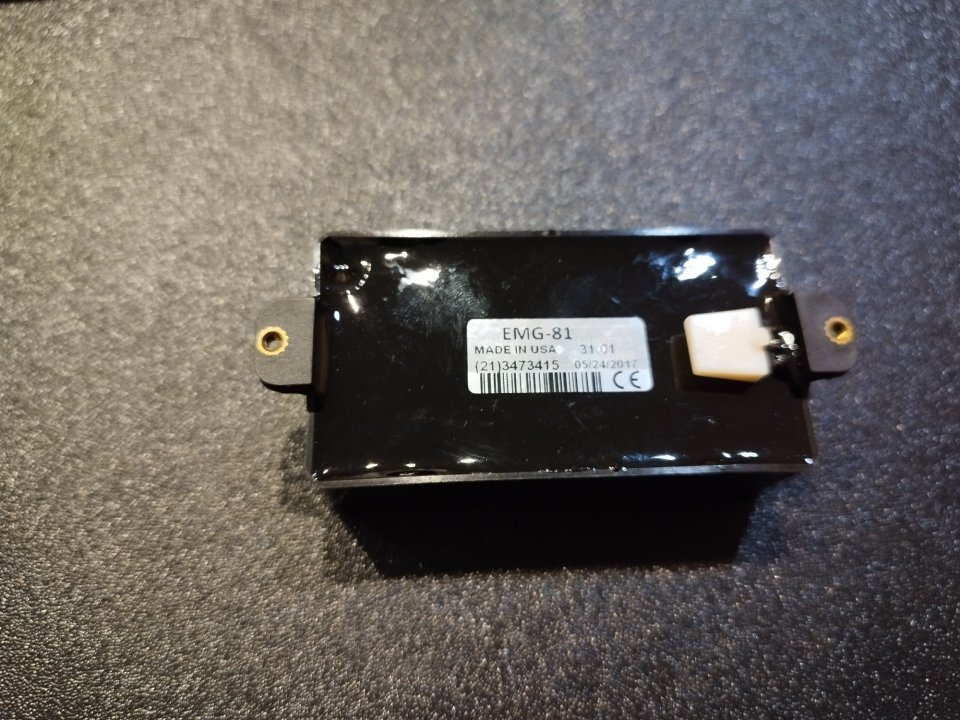 Pastilla EMG 81 -sin electronica-