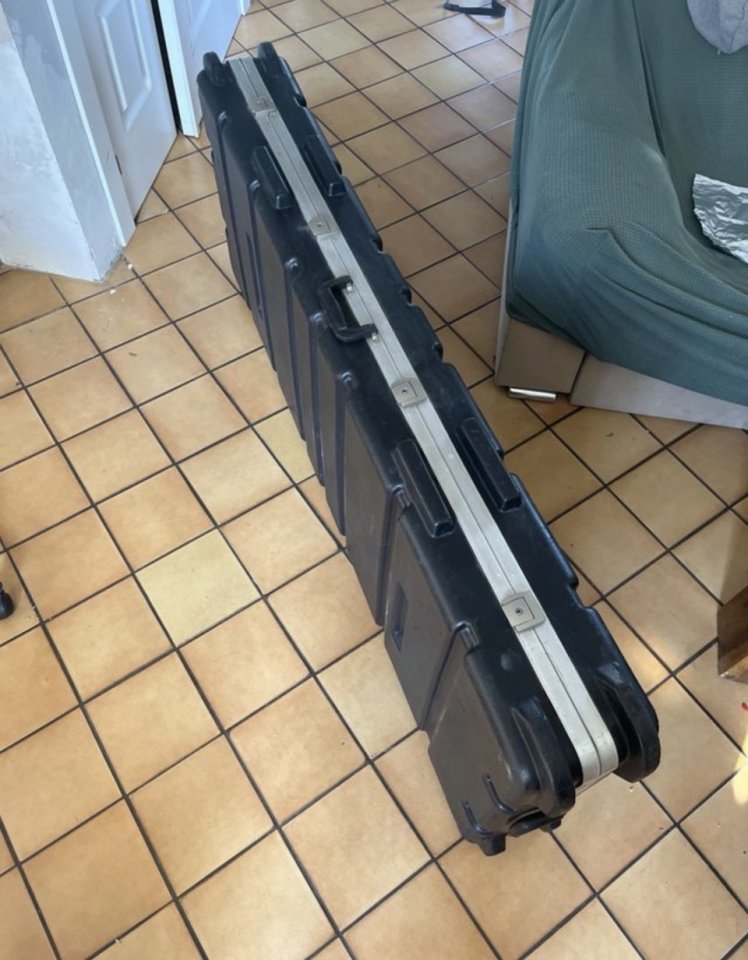 Flight case SKB 88 teclas