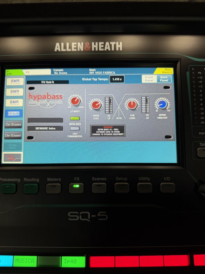 Allen&Heath SQ5 - Con Plugins adicionales de segunda mano · Foto 9 de 10 · Madrid · 2175 €