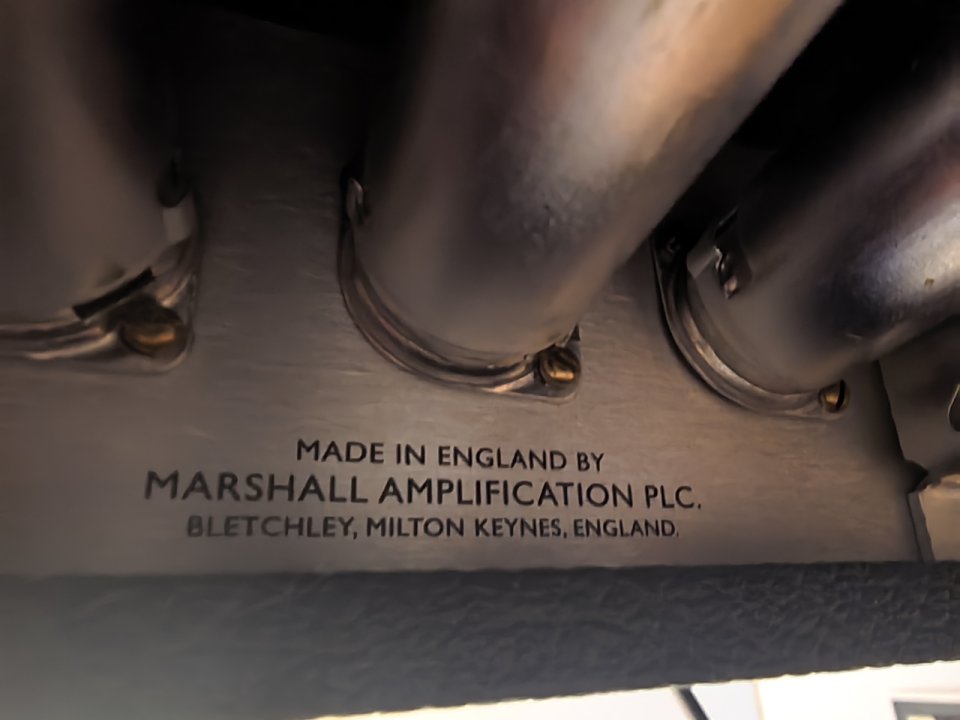 Marshall 1974X Handwired 18W Combo (2009) Made in England Celestion G12M