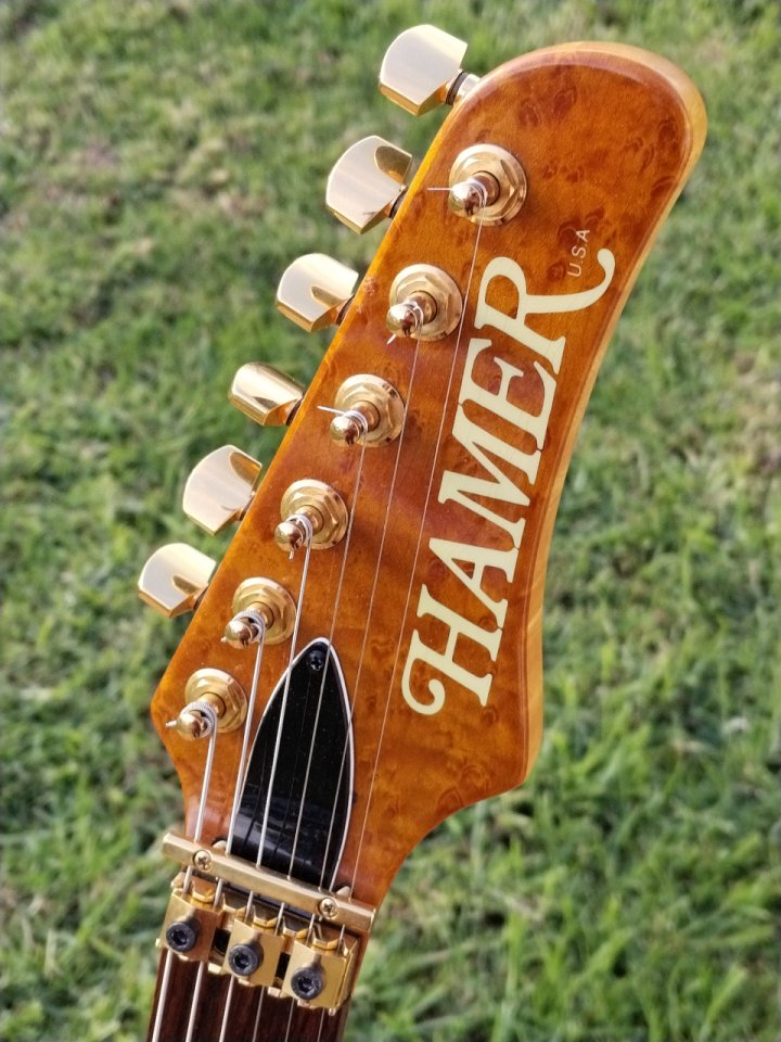 Hamer USA Vintage S FR 1991 Amberburst