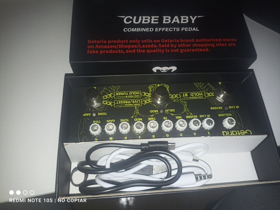 Pedal de efectos,Getaria Cube baby
