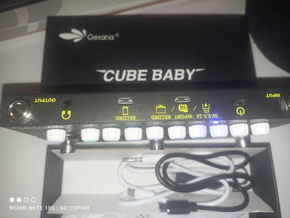 Pedal de efectos,Getaria Cube baby