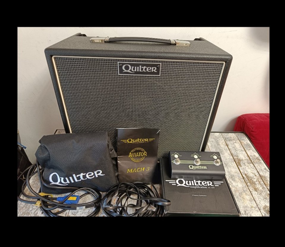 Quilter Aviator Mach 3 combo + footswitch de segunda mano · Foto 1 de 8 · Zaragoza · 950 €