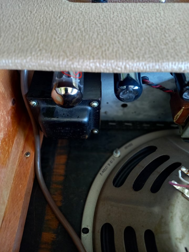 Fender Brownface Deluxe 6G3 de 1962! de segunda mano · Foto 7 de 10 · Madrid · 4500 €