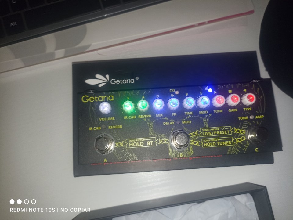 Pedal de efectos,Getaria Cube baby
