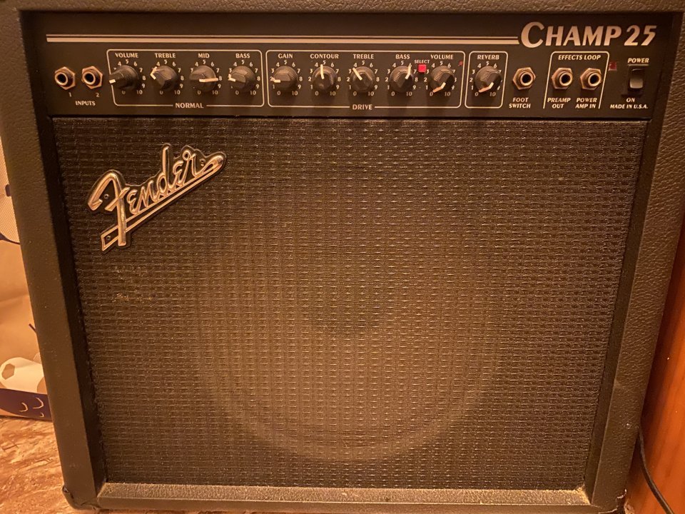 Fender Champ 25 Valvulas, USA