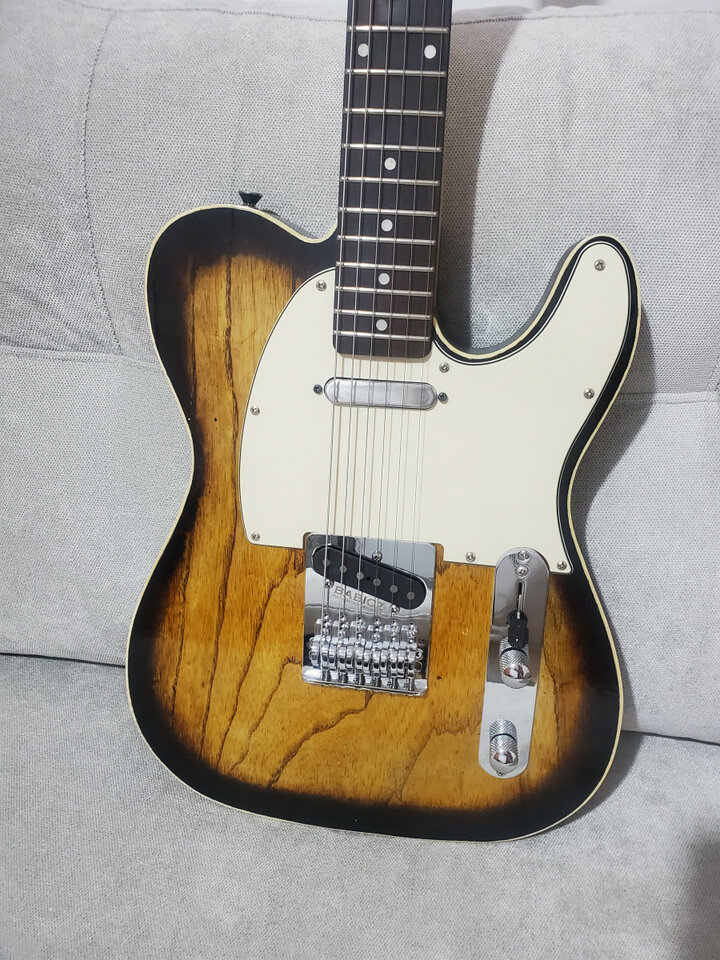 Liquidación. Telecaster de luthier. LAJ.