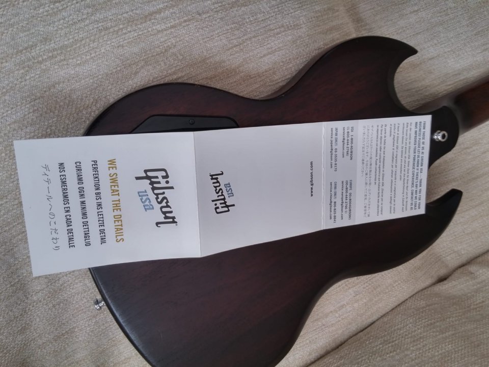 GIBSON SGJ CHOCOLATE de segunda mano · Foto 5 de 8 · Castellón · 800 €