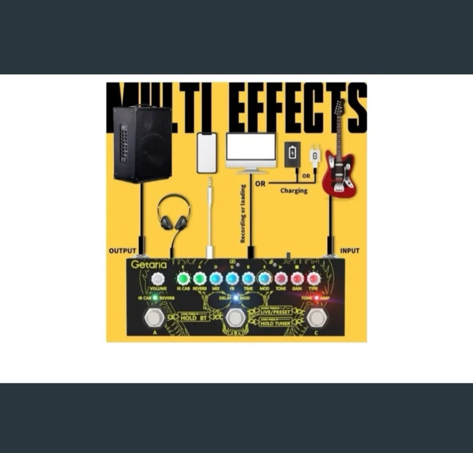 Pedal de efectos,Getaria Cube baby
