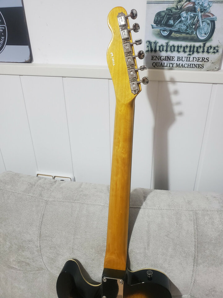 Telecaster de luthier. LAJ.