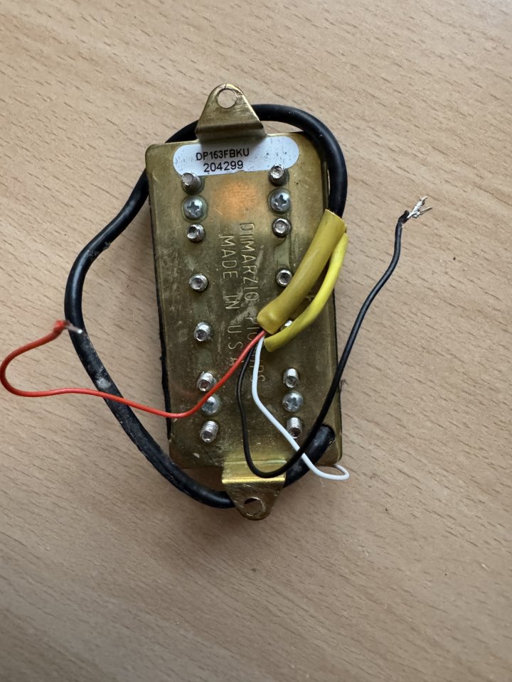 Pastilla humbucker Dimarzio Fred de segunda mano · Foto 2 de 3 · Sevilla · 69 €