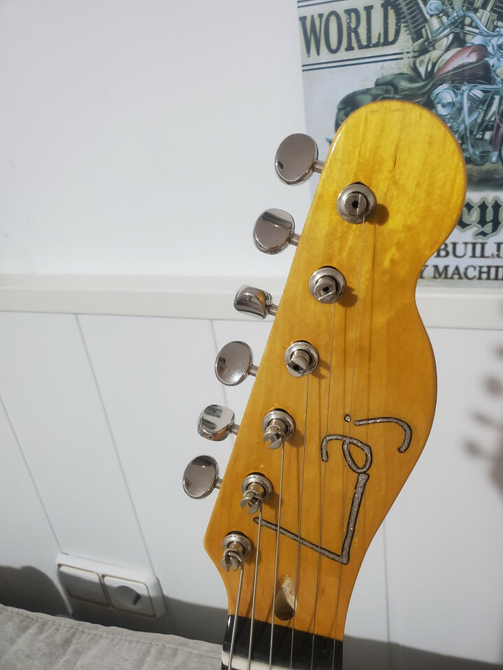 Telecaster de luthier. LAJ.