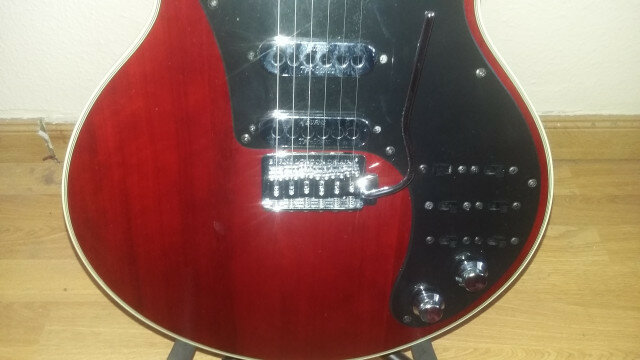 Burns Brian May Red Special Como Nueva