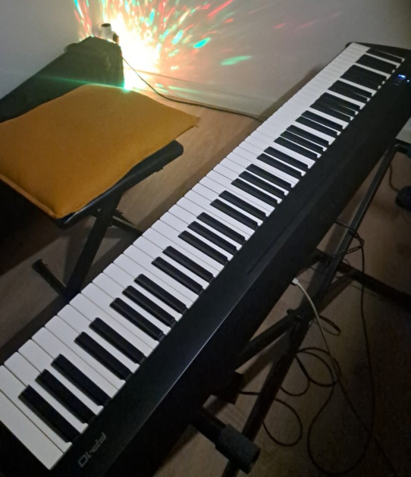 Roland FP-10 + funda Casio + soporte + banqueta de segunda mano · Foto 1 de 2 · Madrid · 350 €