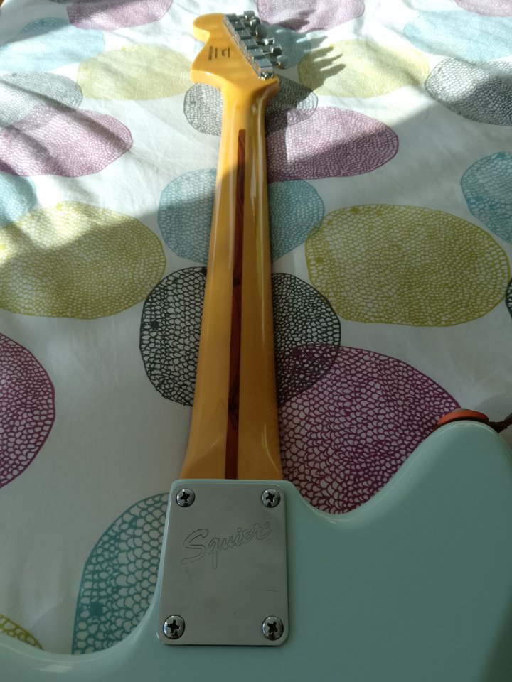 Squier Jazzmaster V M Rosewood Fretboard Sonic Blue SD Antiquity II