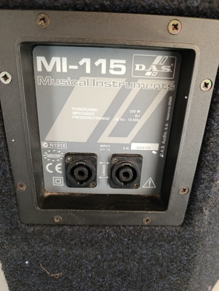 Sistema PA DAS Audio