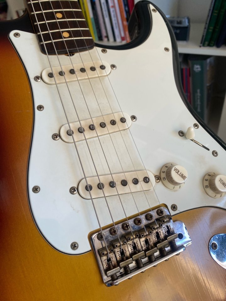 Stratocaster partscaster Réplica 1961