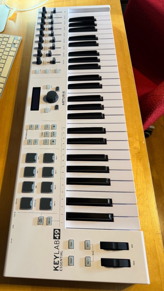 Arturia Keylab 49 essential blanco