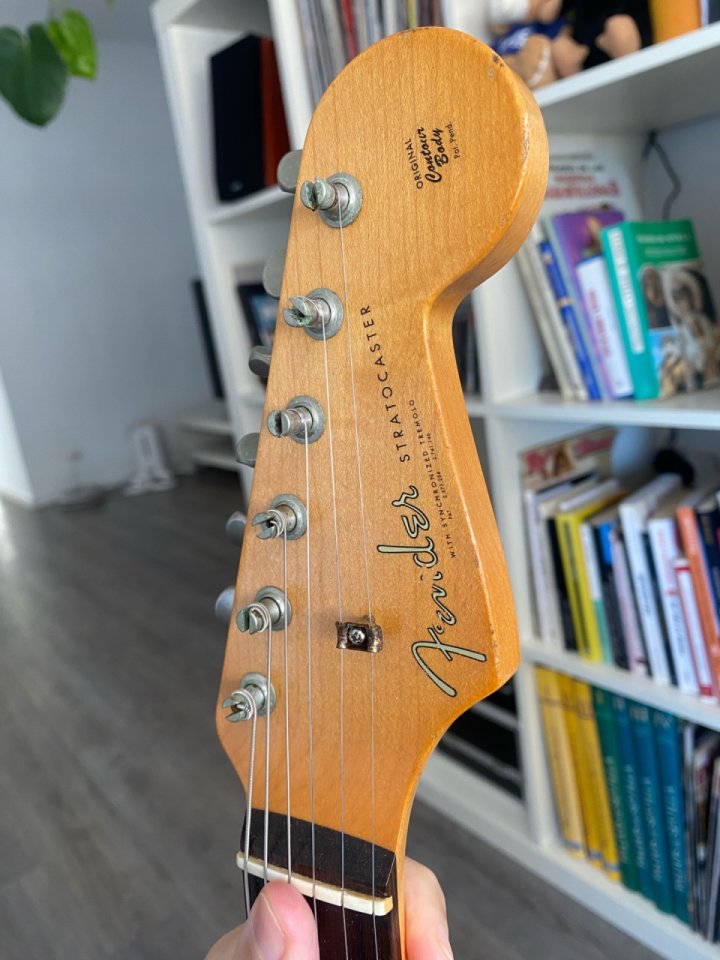 Stratocaster partscaster Réplica 1961